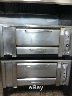 Blodgett 1000 Double Stack Stone Deck Pizza Oven