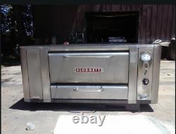 Blodgett 1000 High Natural Deck Gas Pizza Oven W New Stone 26 In Legs