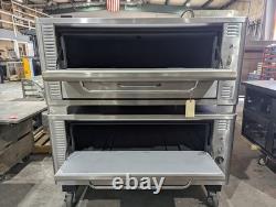 Blodgett 1048 Double Deck Natural Gas Pizza Oven (Stones Included)