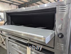 Blodgett 1048 Double Deck Natural Gas Pizza Oven (Stones Included)