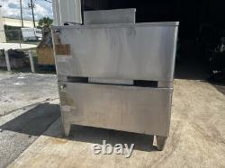 Blodgett 1048 Double Deck Pizza Oven Natural Gas with stones