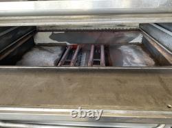 Blodgett 1048 Double Deck Pizza Oven Natural Gas with stones