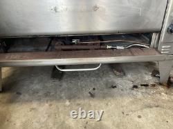 Blodgett 1048 Double Deck Pizza Oven Natural Gas with stones