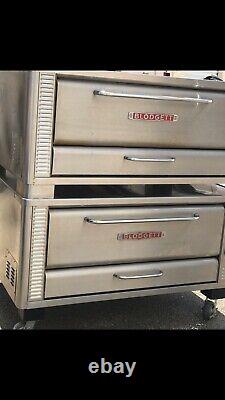 Blodgett 1048 Double Two Section Double Stacked Deck pizza Oven