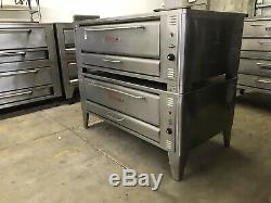 Blodgett 1060 Deck Gas Double Pizza Oven With New Stones