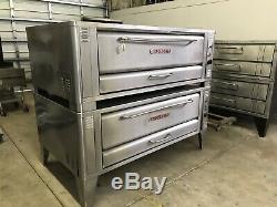 Blodgett 1060 Deck Gas Double Pizza Oven With New Stones