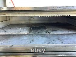 Blodgett 1060 Double Deck Pizza Oven new burner and steel deck TESTED