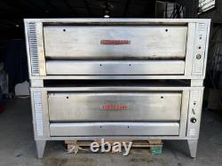 Blodgett 1060 Stone Deck Ovens Double Deck, Natural Gas