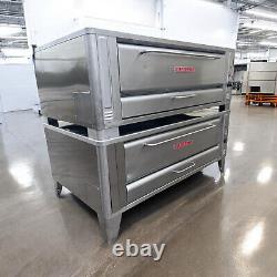 Blodgett 1060 pizza oven double stone deck gas or propane