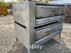Blodgett 1060B-S Commercial Floor Double Deck Stack Natural Gas Pizza Oven