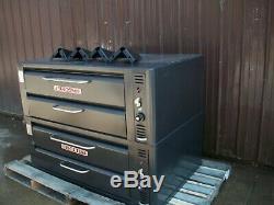 Blodgett 961 Natural Deck Gas Double Pizza Oven With New Stones