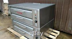 Blodgett 961p Natural Deck Gas Double Pizza Oven With New Stones