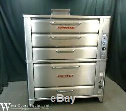 Blodgett 981 / 966 Commercial Gas Triple Deck Bakery Pizza Oven Excellent! Bake