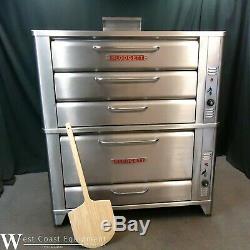 Blodgett 981 / 966 Commercial Gas Triple Deck Bakery Pizza Oven Excellent! Bake