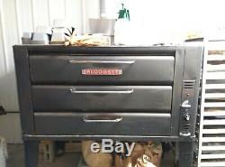 Blodgett 981 Propane/natural Gas Double Pizza Deck Oven With Stones Bake