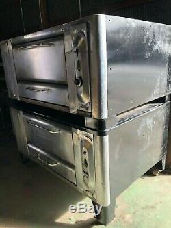 Blodgett Double Deck Pizza Oven Bakery Oven With Stones