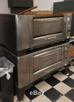 Blodgett Gas Stone Deck Pizza ovens Model 1000