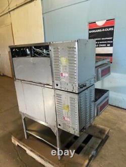 Blodgett Mt1828e/aa Hd 208v, 3ph, Electric 18 Double Deck Conveyor Pizza Oven