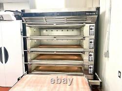 Bongard 2020 Deck oven Soleo M3 4 levels excellent for bread pastrie and Pizza