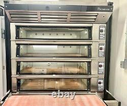 Bongard Modular Electric 4 Deck Oven Soleo M3 Year 2020 Bakery Pastry Pizza Oven