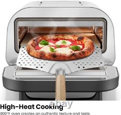 CHEFMAN Indoor Pizza Oven Makes 12 Inch Pizzas in Minutes Stainless Steel
