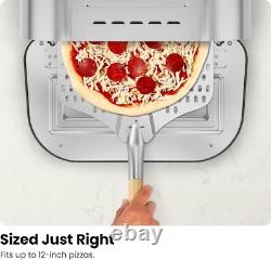 CHEFMAN Indoor Pizza Oven Makes 12 Inch Pizzas in Minutes Stainless Steel