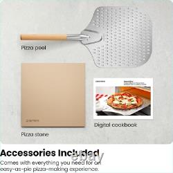 CHEFMAN Indoor Pizza Oven Makes 12 Inch Pizzas in Minutes Stainless Steel