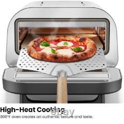 CHEFMAN Indoor Pizza Oven Makes 12 Inch Pizzas in Minutes Stainless Steel