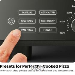 CHEFMAN Indoor Pizza Oven Makes 12 Inch Pizzas in Minutes Stainless Steel
