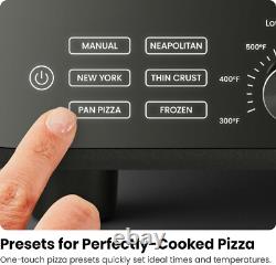 CHEFMAN Indoor Pizza Oven Makes 12 Inch Pizzas in Minutes Stainless Steel