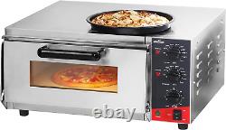 CROSSON ETL Listed Countertop Electric Indoor Commercial Pizza Oven with Pizza S