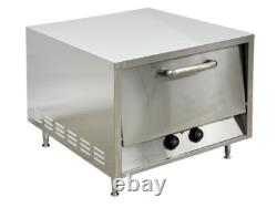 CSA 26 Double Deck Electric Pizza Oven 3600-Watt Countertop Baker 220V