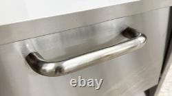 CSA 26 Double Deck Electric Pizza Oven 3600-Watt Countertop Baker 220V