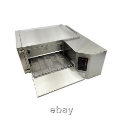 Chain Type Conveyor Pizza Oven Commercial Baking Oven 360° Dual Fan Heating 220V