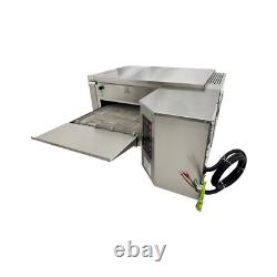 Chain Type Conveyor Pizza Oven Commercial Baking Oven 360° Dual Fan Heating 220V