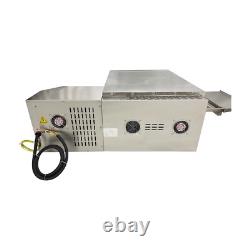 Chain Type Conveyor Pizza Oven Commercial Baking Oven 360° Dual Fan Heating 220V