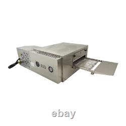 Chain Type Conveyor Pizza Oven Commercial Baking Oven 360° Dual Fan Heating 220V