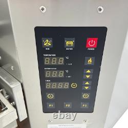 Chain Type Conveyor Pizza Oven Commercial Baking Oven 360° Dual Fan Heating 220V