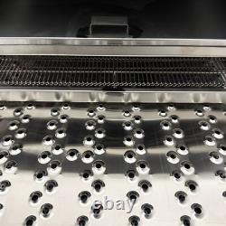 Chain Type Conveyor Pizza Oven Commercial Baking Oven 360° Dual Fan Heating 220V
