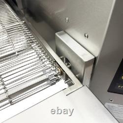 Chain Type Conveyor Pizza Oven Commercial Baking Oven 360° Dual Fan Heating 220V