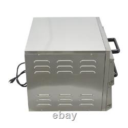 Commercial 110V Electric Double-decker Pizza Oven Meat Cookies Cake Oven 3KW