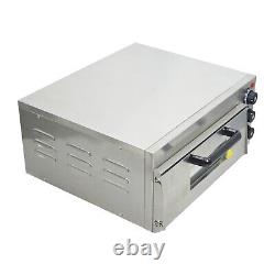 Commercial 110V Stainless Steel Electric Single-Deck Pizza/Meat/Cookies Oven