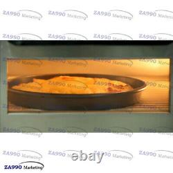 Commercial 3000W Electric Pizza Oven Twin Deck Double Deck Baking 2 Fire Stone
