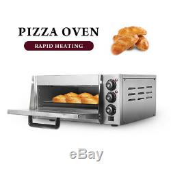 Commercial Countertop 14 Pizza Cake Bread Baking Oven Single Deck Stone