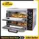 Commercial Countertop Pizza Oven Double Deck Pizza Marker For 16 Pizza Indoor