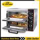 Commercial Countertop Pizza Oven Double Deck Pizza Marker For 16 Pizza Indoor