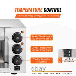 Commercial Countertop Pizza Oven Electric Pizza Oven for 14 Pizza Indoor