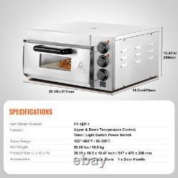 Commercial Countertop Pizza Oven Electric Pizza Oven for 14 Pizza Indoor