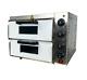 Commercial Electric Double Deck Pizza Oven 3000 W