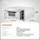 Commercial Electric Pizza Oven Single Deck Stainless Steel With Stone & Handle